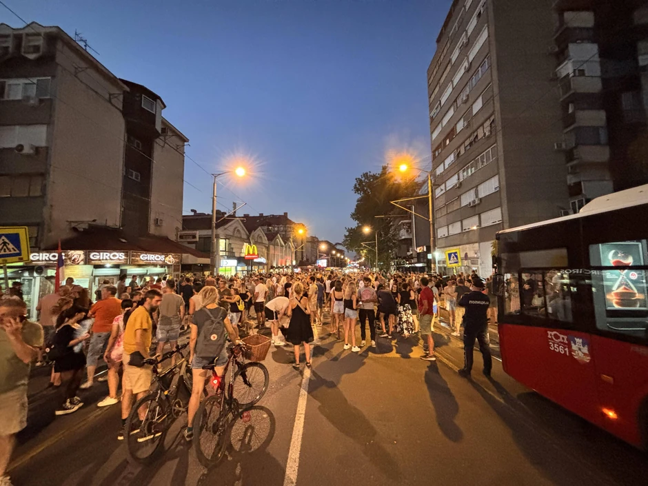 studenti protest blokada banovo brdo