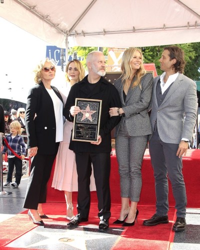 Jessica Lange, Sarah Paulson, Ryan Murphy i Gwyneth Paltrow oraz Brad Falchuk