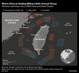 Chiński smok znowu grozi Tajwanowi. Tym razem na tapet wziął dostawy LNG