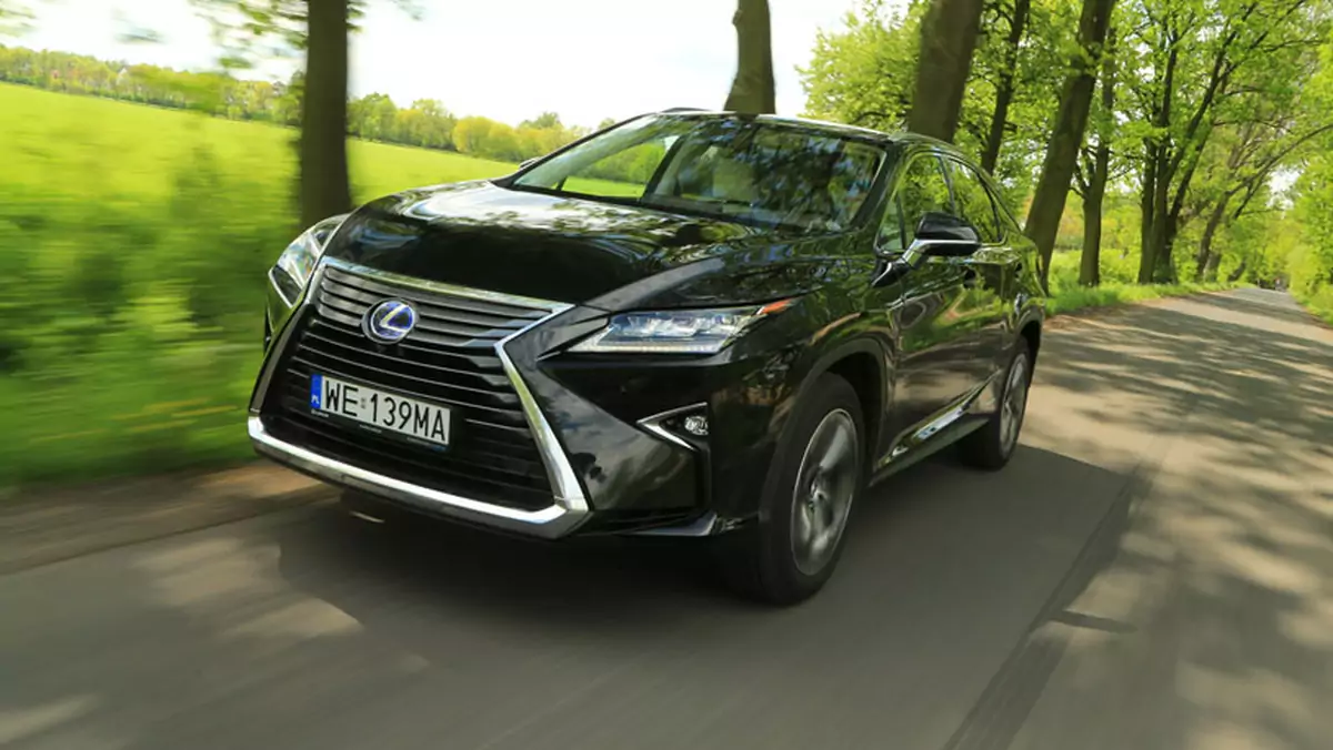 Lexus RX 450h - SUV dla fanów hybryd