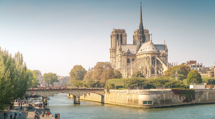 Notre Dame teljes pompájában a pusztulás elött / Fotó: GettyImages