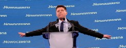 Petru po ogłoszeniu sondażowych wyników wyborów: To nasz pierwszy krok do nowoczesnej Polski. WIDEO