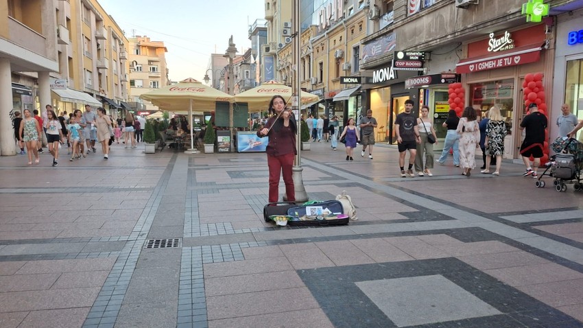 Prvi festival uličnih svirača u Nišu