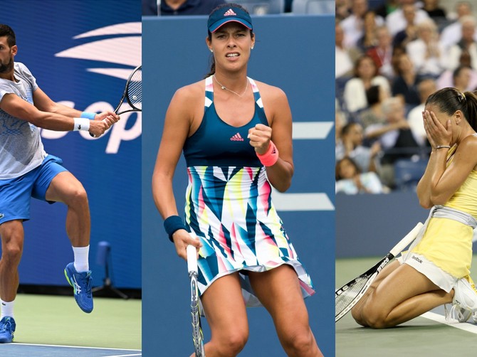 Novaku je US open bio taličan, Ani i Jeleni baksuzan
