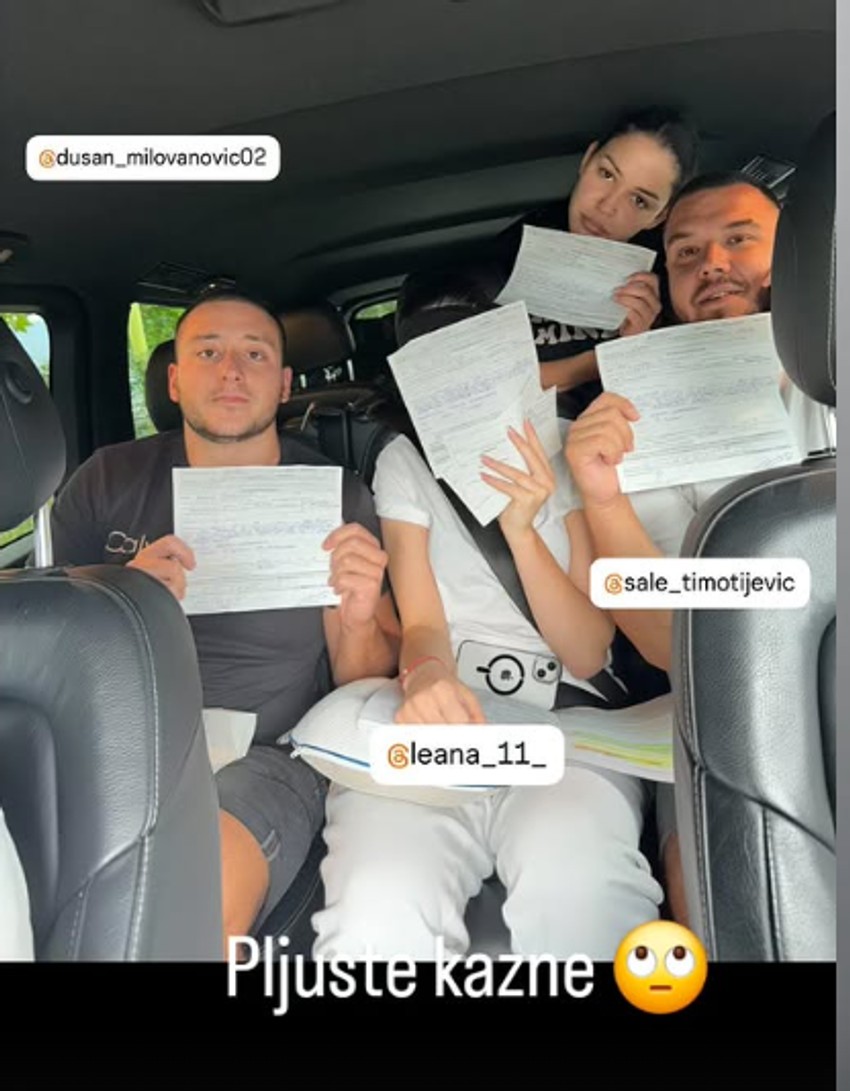 Aleksandra Mladenović sa kolegama