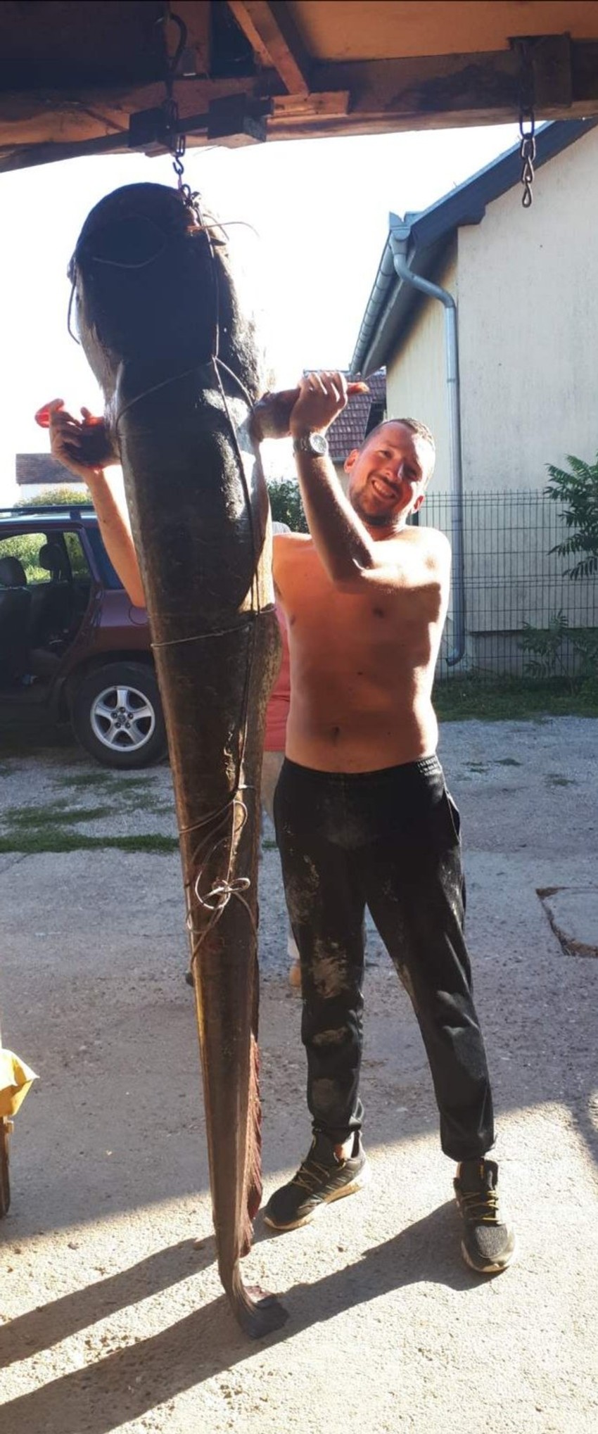 Jedva stao u čamac: Som je bio dugačak 210 centimetara