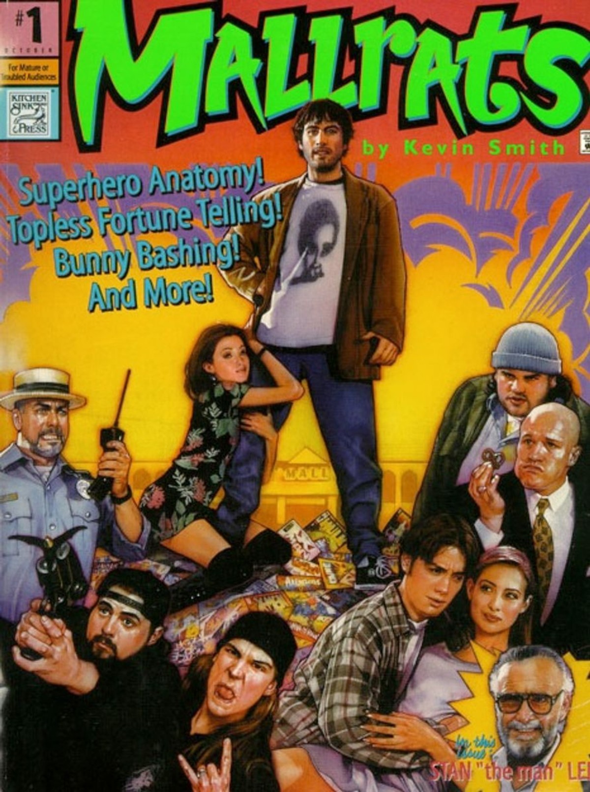 "Mallrats" i "Clerks" Filmy Kevina Smitha może nie mają szczególnie świątecznego ducha, ale rewelacyjnego humoru odmówić im nie można. Może nie zwróciliście na to uwagi, ale akcja obu dzieje się w okresie wielkanocnym. W Mallrats możemy nawet podziwiać przez chwilę samego Królika Wielkanocnego, chociaż nie kończy dobrze...