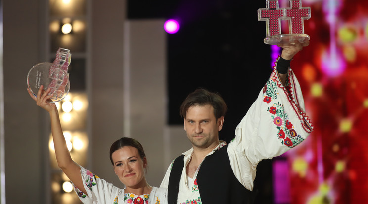  Janicsák Veca és Simon Kornél nyerte meg a A Nagy Duett döntőjét. / Fotó: Isza Ferenc