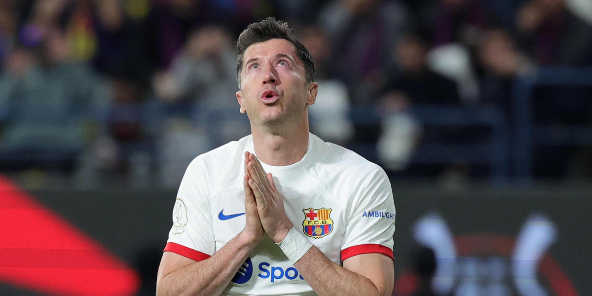 Robert Lewandowski chce wywalczyć Superpuchar Hiszpanii