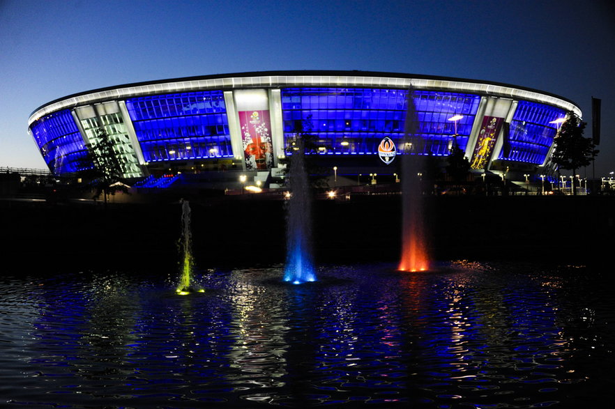 Stadion w Doniecku podczas Euro 2012