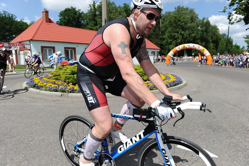 Tomasz Karolak triathlon