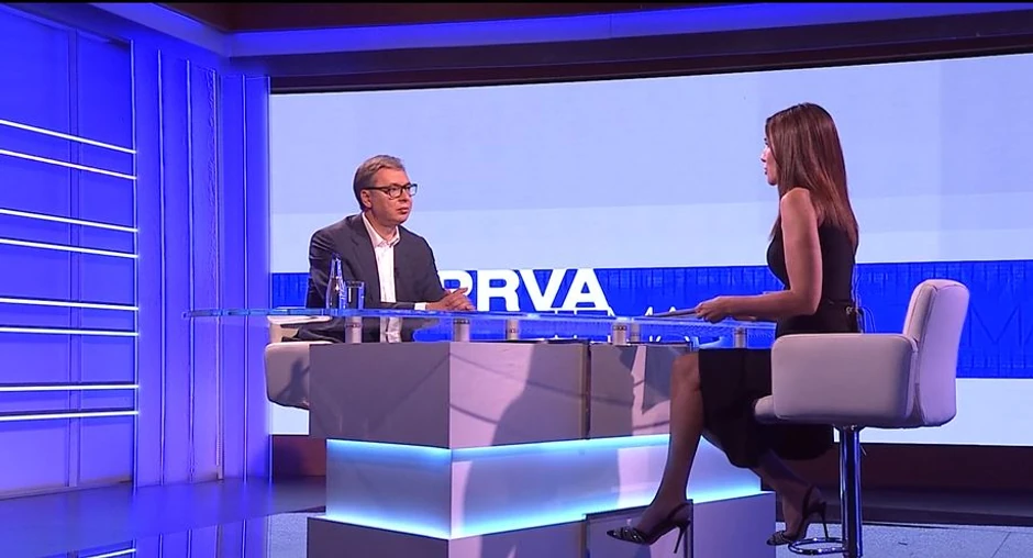 Vučić u emisiji Prva tema