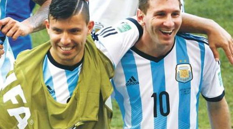Barátok közt : Agüero és Messi BL-csatája