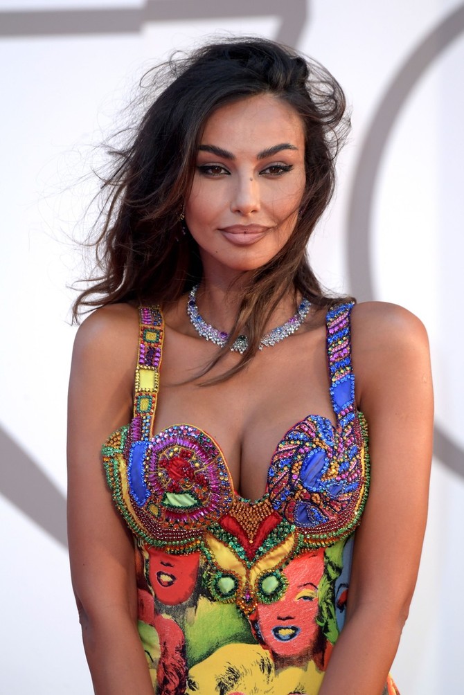 Madalina Dijana Gena na premijeri filma "Blonde" pre nekoliko dana u Veneciji foto: Anthony Harvey/Shutterstock Editorial