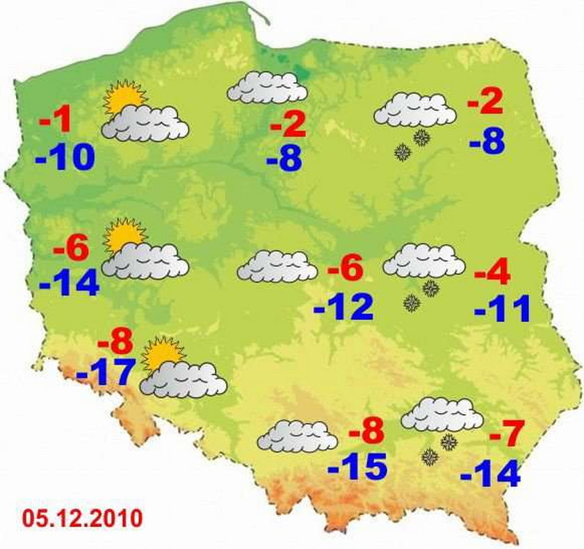 Będzie minus 20 stopni! Pogoda da nam nauczkę!