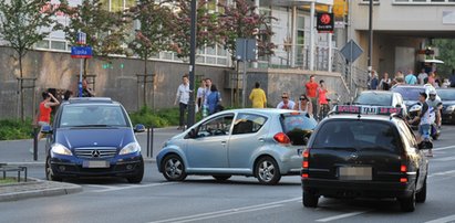 Figura poszła na lody, a zablokowała ruch