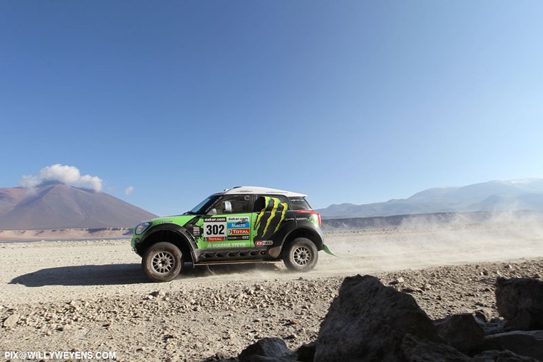 Dakar 2013: ciężarówka bez skrzyni, Małysz traci oddech (13. etap, wyniki, galeria)