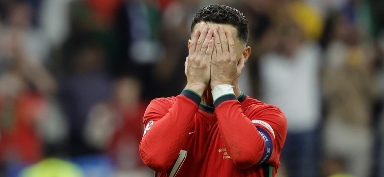 Euro 2024. Ronaldo zalał się łzami. Słynny piłkarz płakał jak dziecko