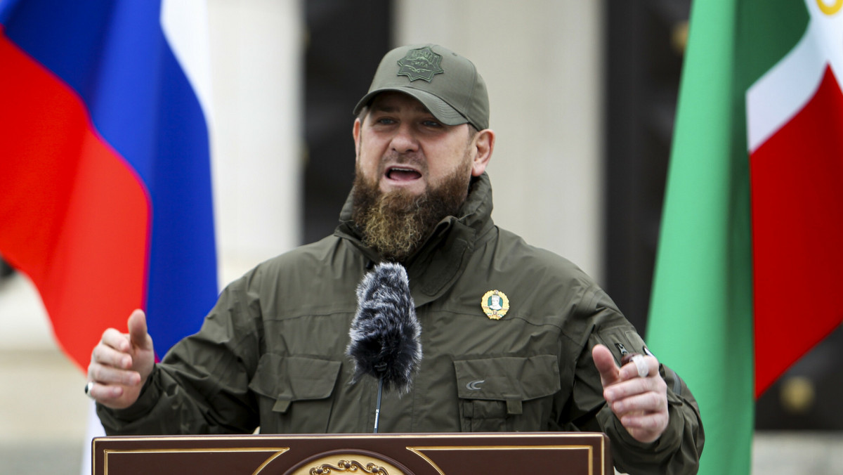 Inwazja Rosji na Ukrainę. Ramzan Kadyrow grozi Ukrainie