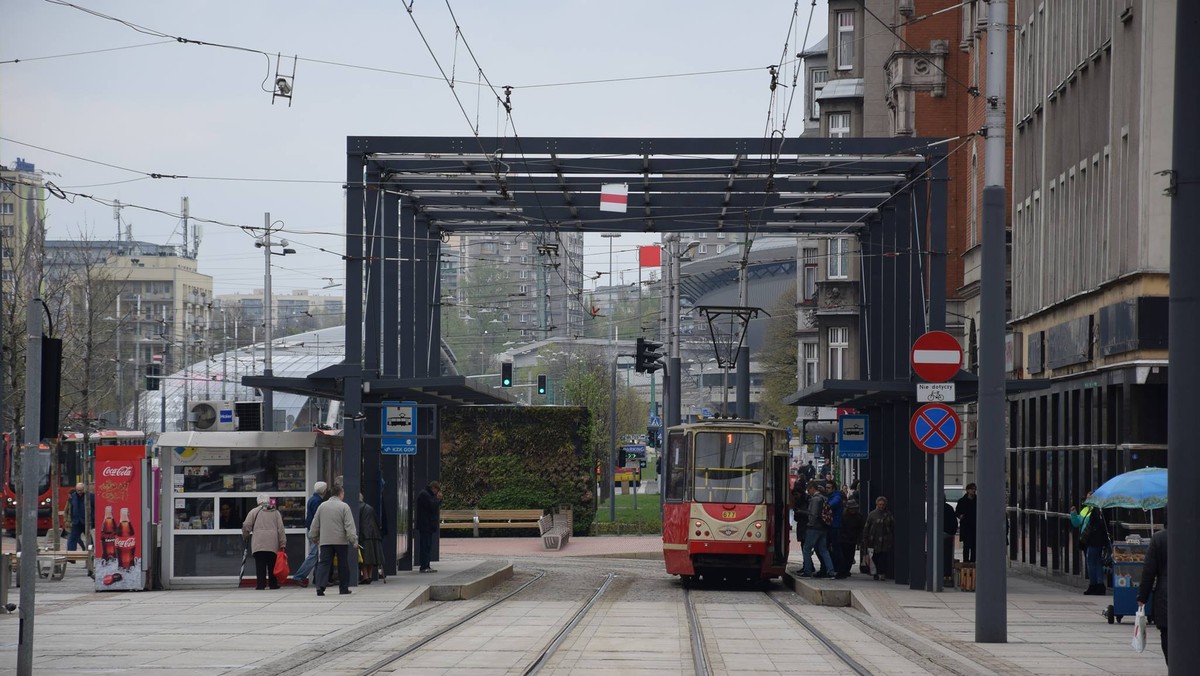 Katowice: płonący tramwaj na imprezie promującej transport ekologiczny