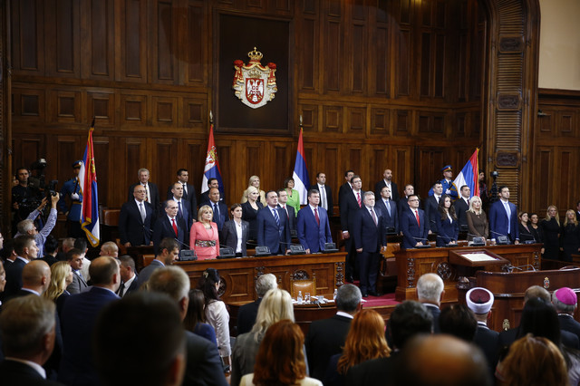 The outgoing government of Serbia