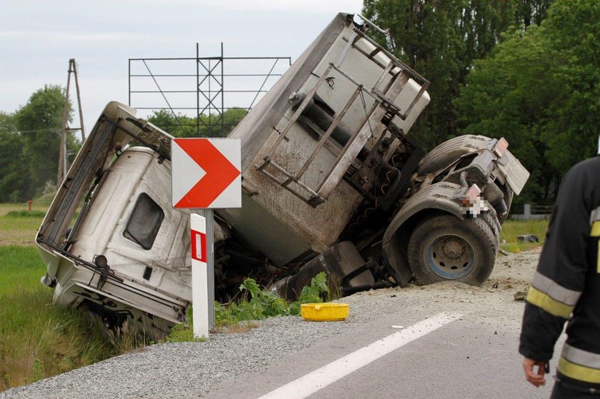 Tragiczny wypadek na drodze krajowej nr 45 w Folwarku pod Opolem