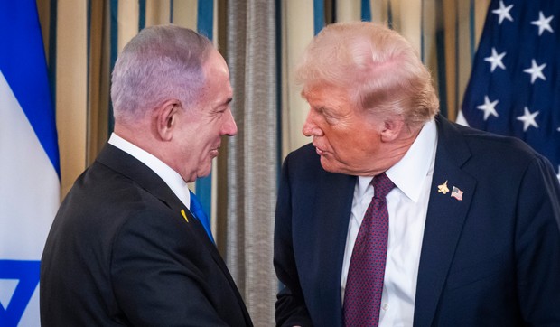 Benjamin Netanjahu, Donald Tramp
