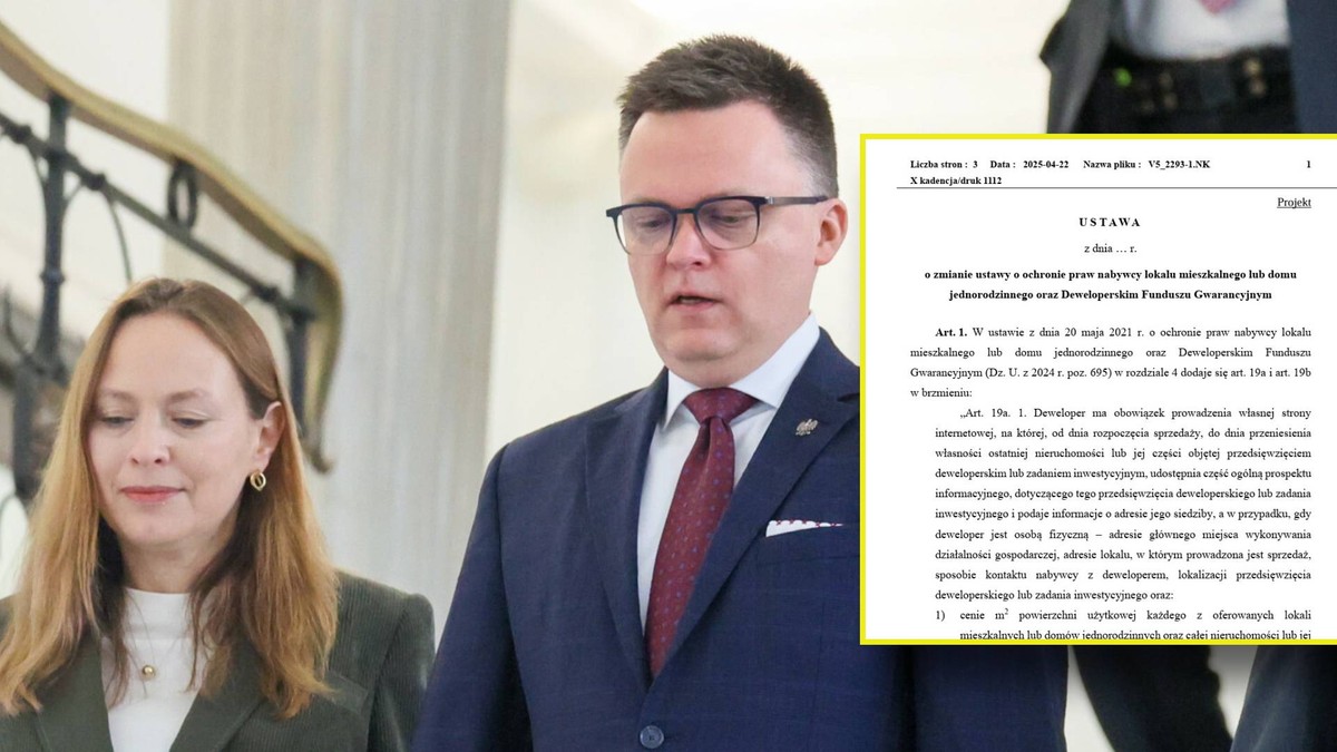 Luka w lex deweloper. Ustawa Polski 2050 o ujawnianiu cen nie zadziała