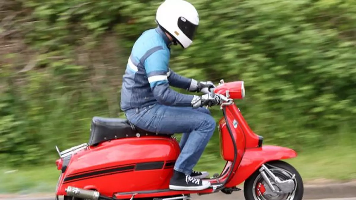 Lambretta z silnikiem KTM