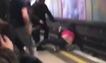 Dramatyczne sceny w metrze. Dwóch Polaków spadło na tory 