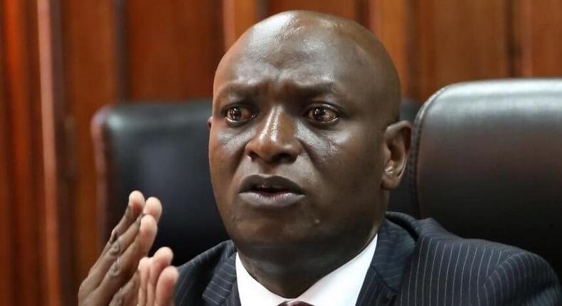 Former Cabinet Secretary of Energy Charles Keter 