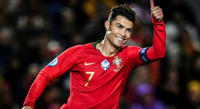 Closing in on a century: Cristiano Ronaldo has scored 98 goals for Portugal