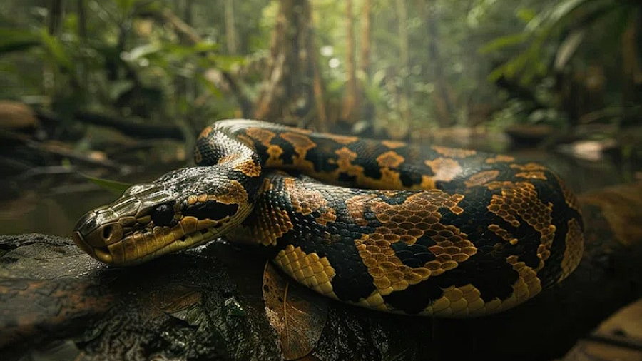Osiągał nawet 15 metrów długości i ważył tonę. Zidentyfikowano nowy gatunek prehistorycznego węża, fot. Raw Pixel/ CC0