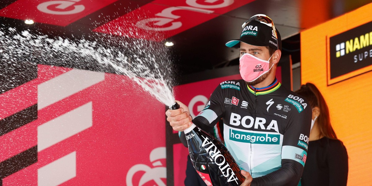 Peter Sagan najlepszy na 10. etapie Giro d'Italia