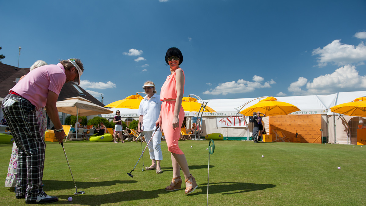 Tatiana Okupnik podczas Dr Irena Eris golf cup