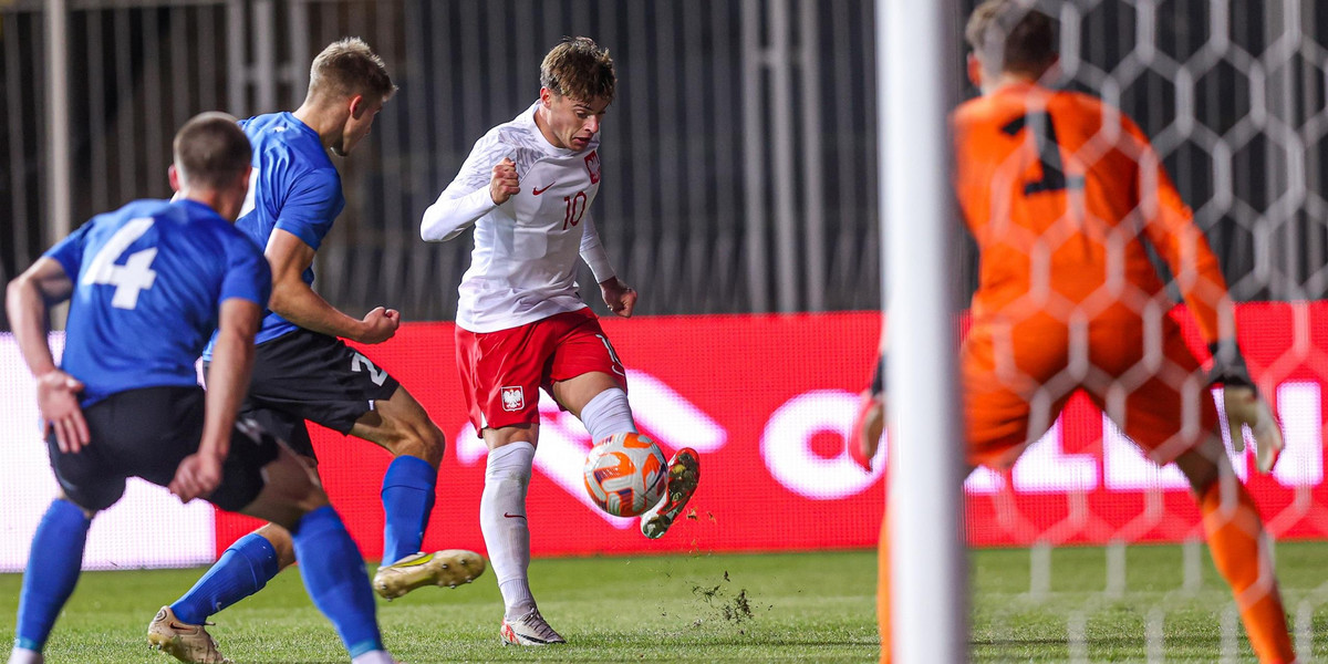 Polska młodzieżówka rozbiła Estonię 5:0.