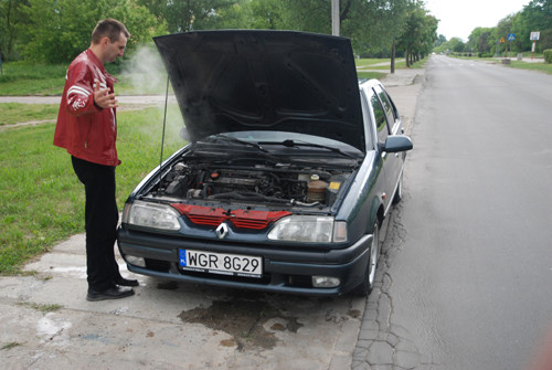 Co robić kiedy przegrzewa się silnik?