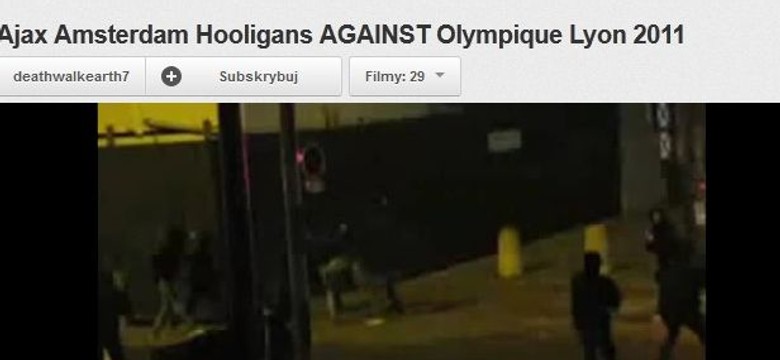 20 chuliganów Ajaksu odparło atak 50 wrogów. Wideo