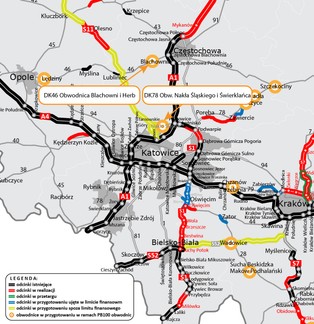 Budowa obwodnicy Blachowni i Herb. Umowy na dokumentację podpisane [MAPA]