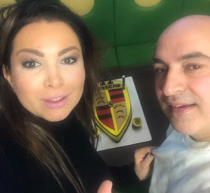 Olja Karleuša sa mužem