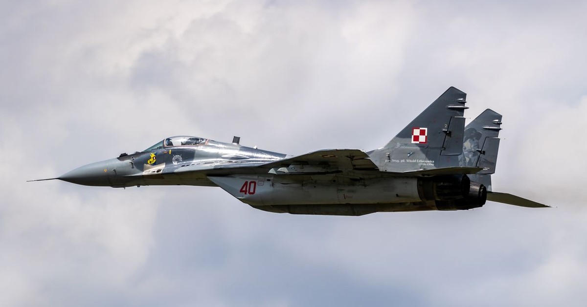 Polskie myśliwce MiG-29 przechwyciły rosyjski samolot Ił-20 nad Morzem Bałtyckim