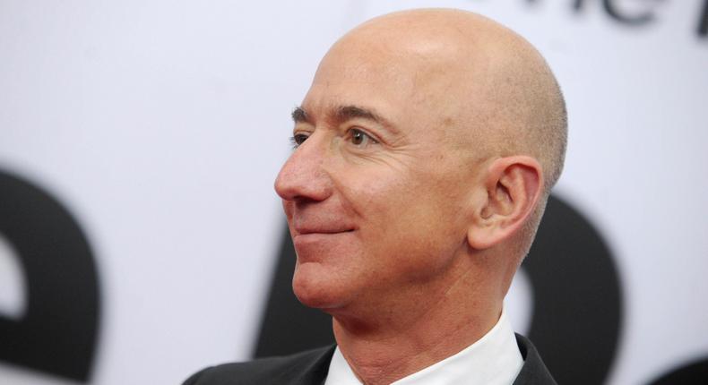 Amazon cofounder and CEO Jeff Bezos.

