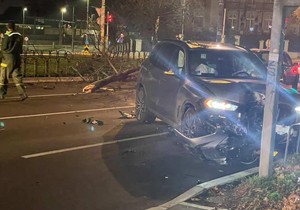 Saobraćajna nesreća na Dedinju