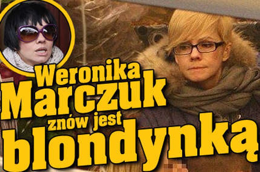 Marczuk znów jest blondynką