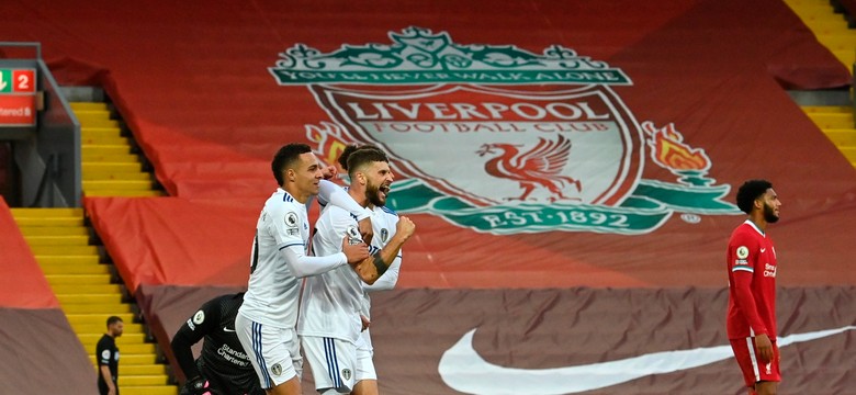 Mateusz Klich zdobył bramkę dla Leeds w meczu z Liverpoolem [WIDEO]