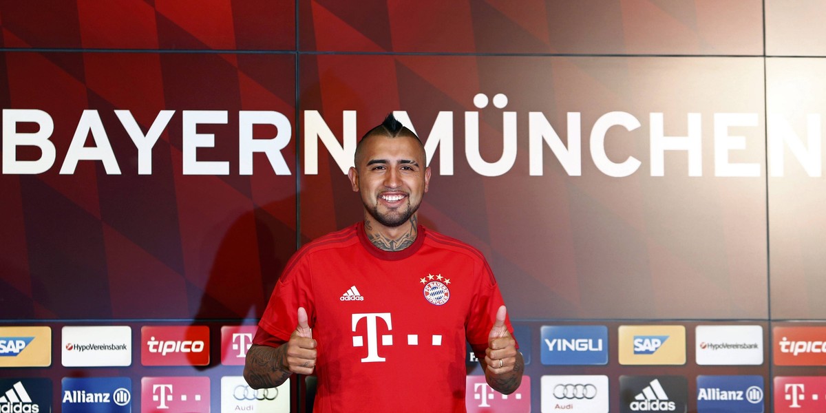 Arturo Vidal nowym kolegą Roberta Lewandowskiego w Bayernie