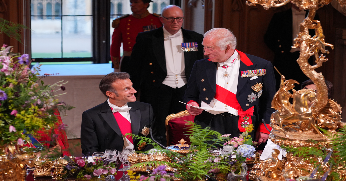 Re Carlo III celebra amicizia UK-Francia con Macron