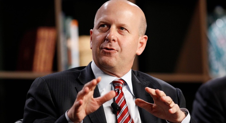 There's just a 35% chance that the Federal Reserve is able to achieve a soft landing, Goldman Sachs CEO David Solomon has warned.Danny Moloshok/Reuters