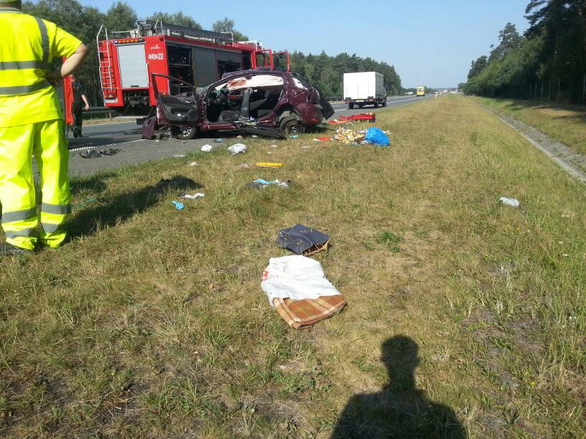 Groźny wypadek na A4