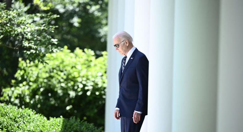 US President Joe Biden.BRENDAN SMIALOWSKI/AFP via Getty Images